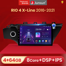 Load image into Gallery viewer, Junsun V1 Pro AI Voice 2 din Android Auto Radio For KIA RIO 4 X-Line 2016-2019 2020 2021 Car Radio Multimedia Carplay
