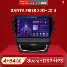 Load image into Gallery viewer, Junsun V1 2G+32G Android 10.0 For Hyundai Santa Fe 3 2013-2016 Car Radio Multimedia Video Player Navigation GPS RDS 2 din dvd
