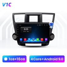 Load image into Gallery viewer, Junsun 4+64 GB Android 10 For Toyota Highlander 2007-2013 Car Radio Multimedia Video Player Navigation GPS Free Android Auto
