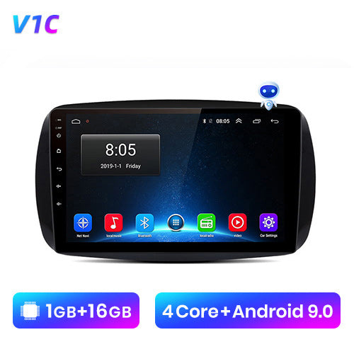 Junsun 4+64 GB Android 10 For Mercedes Benz Smart 2016 Car Radio Multimedia Video Player Navigation GPS 2 din Free Android Auto