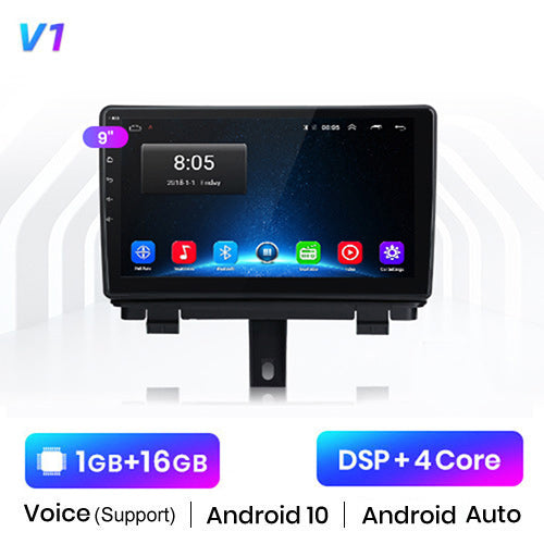 Junsun V1 Pro AI Voice 2 din Android Auto Radio for Audi Q3 MMI 2G 3G 2011-2018 Car Radio Multimedia GPS Track Carplay 2din dvd