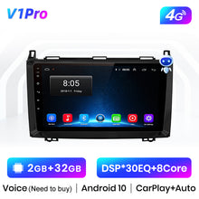 Load image into Gallery viewer, Junsun V1 Pro AI Voice For Mercedes Benz B200 A B Class W169 W245 car radio 2 din android Auto Multimedia Carplay 2din DVD
