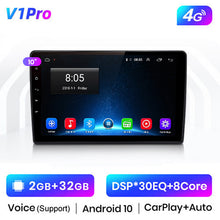 Load image into Gallery viewer, Junsun V1 Pro AI Voice 2 din Android Auto Radio for Volkswagen Golf 6 2008-2016 Car Radio Multimedia GPS Track Carplay 2din dvd
