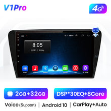 Load image into Gallery viewer, Junsun V1 Pro AI Voice 2 din Android Auto Radio for SKODA Octavia A7 2013-2018 Car Radio Multimedia GPS Track Carplay 2din
