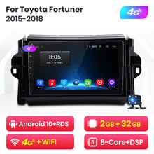 Load image into Gallery viewer, Junsun V1 2G+32G Android 10.0 RDS For Toyota Fortuner 2015-2018 Car Radio Multimedia Video Player Navigation GPS 2 din dvd
