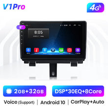 Load image into Gallery viewer, Junsun V1 Pro AI Voice 2 din Android Auto Radio for Audi Q3 MMI 2G 3G 2011-2018 Car Radio Multimedia GPS Track Carplay 2din dvd

