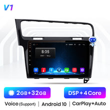 Load image into Gallery viewer, Junsun V1 Pro AI Voice 2 din Android Auto Radio for Volkswagen Golf 7 2013-2017 Car Radio Multimedia GPS Track Carplay 2din
