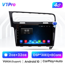 Load image into Gallery viewer, Junsun V1 Pro AI Voice 2 din Android Auto Radio for Volkswagen Golf 7 2013-2017 Car Radio Multimedia GPS Track Carplay 2din
