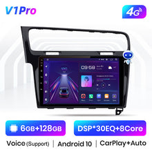 Load image into Gallery viewer, Junsun V1 Pro AI Voice 2 din Android Auto Radio for Volkswagen Golf 7 2013-2017 Car Radio Multimedia GPS Track Carplay 2din
