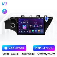 Load image into Gallery viewer, Junsun V1 Pro AI Voice 2 din Android Auto Radio For KIA RIO 4 X-Line 2016-2019 2020 2021 Car Radio Multimedia Carplay
